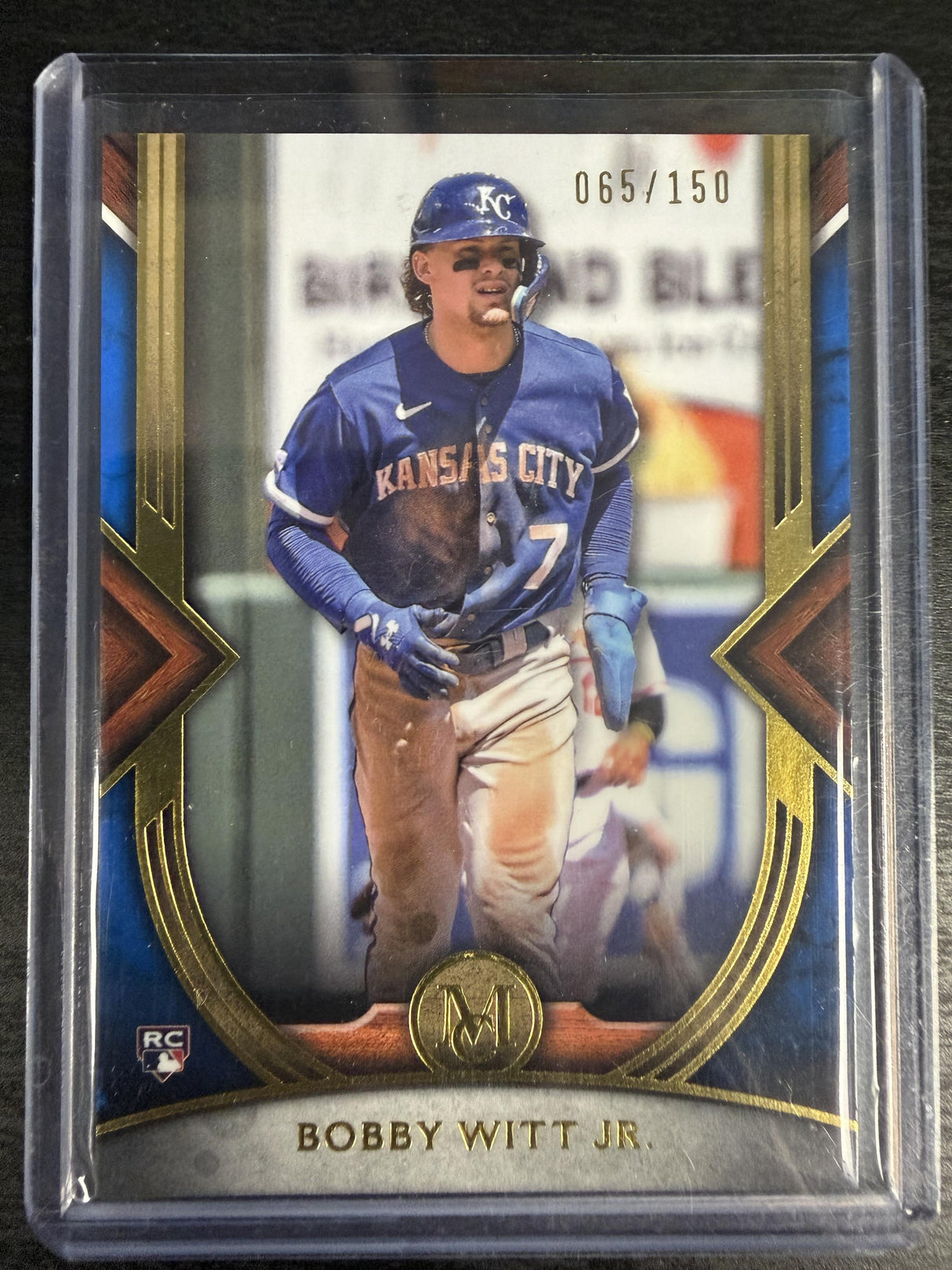 2022 Topps Museum Collection #7 Bobby Witt Jr.