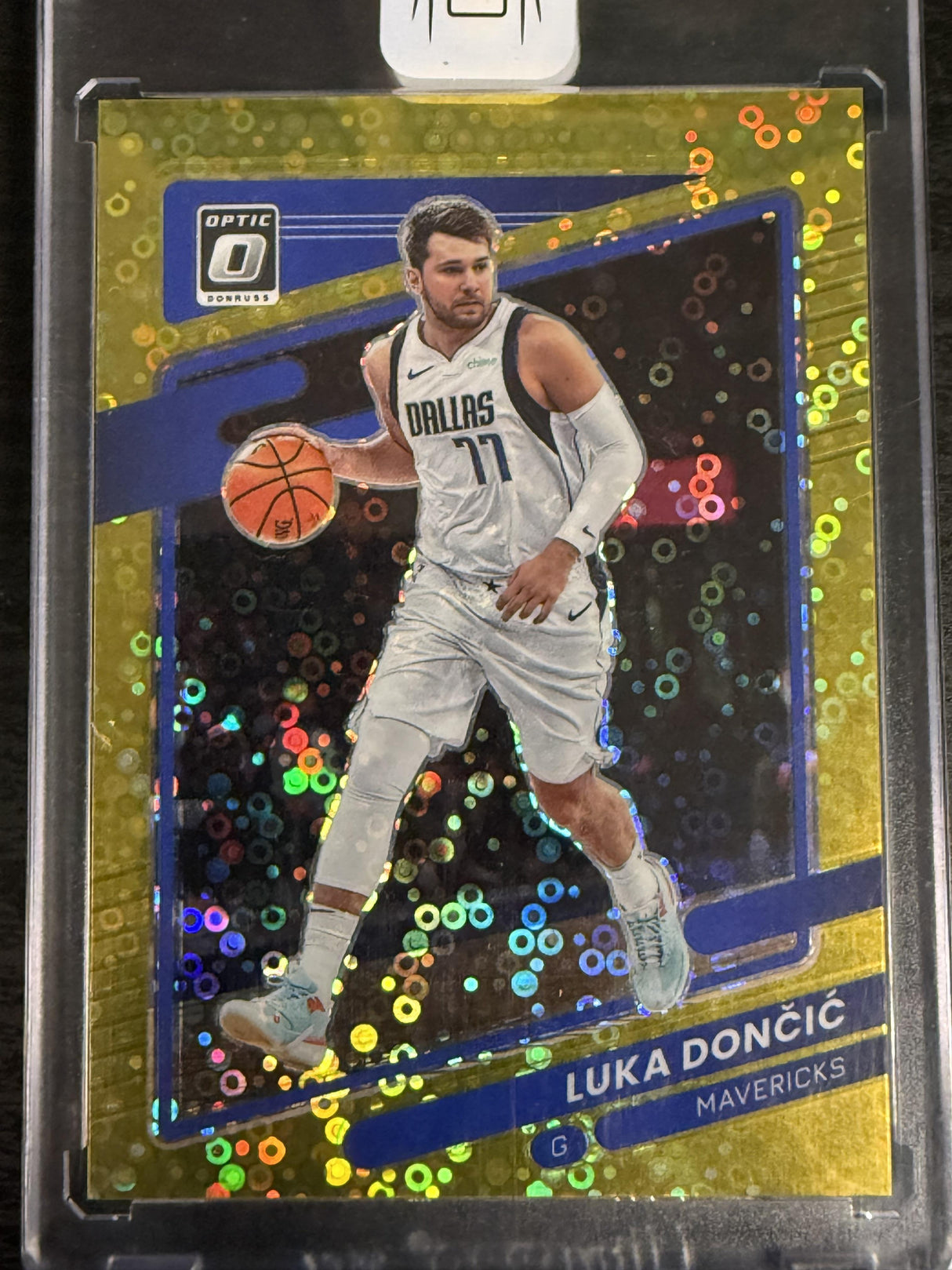 2021-22 Donruss Optic Luka Doncic Fast Break Gold /10