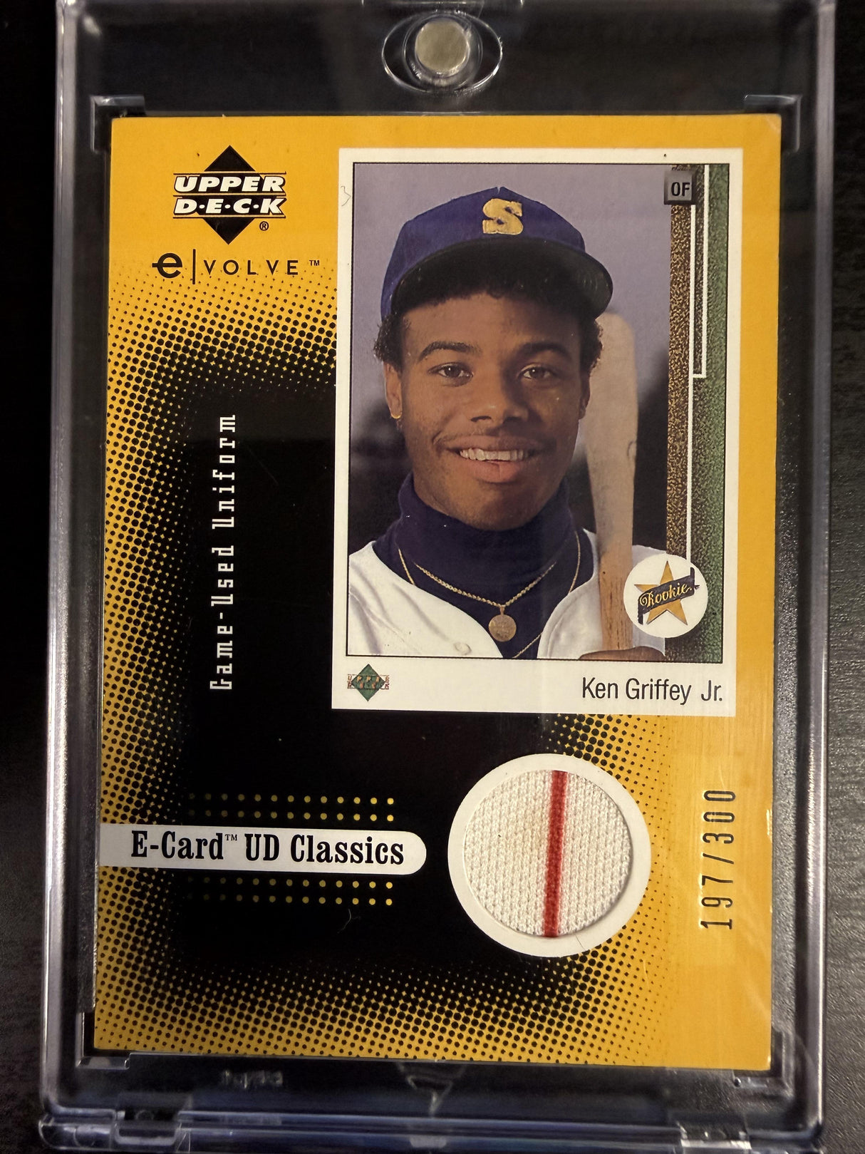 2001 Upper Deck Evolution Ken Griffey Jr. Classics Game Jersey /300