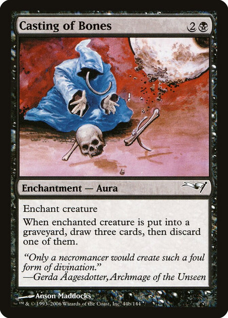 Casting of Bones (44b) - Coldsnap Theme Decks (CST)