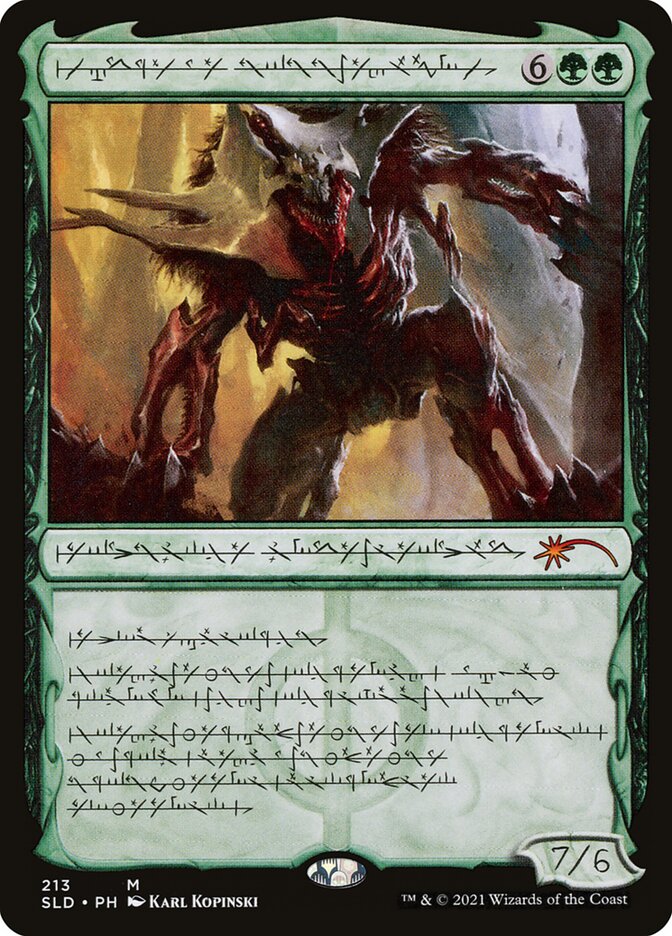 |lornScs kekk,sYtgyl. - Vorinclex, Voice of Hunger (213) - Secret Lair Drop (SLD)