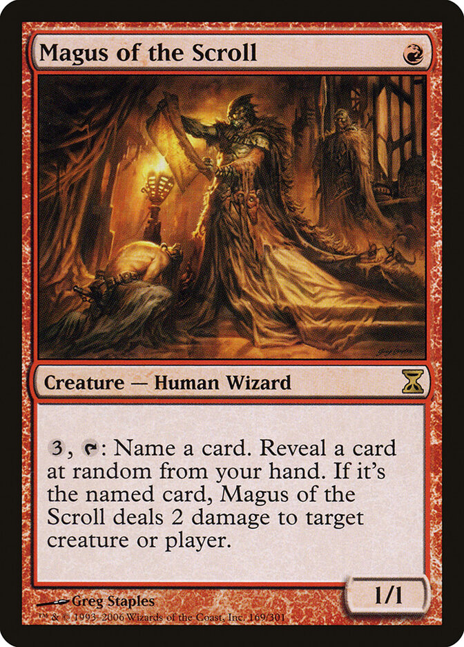 Magus of the Scroll (169) - Time Spiral (TSP)