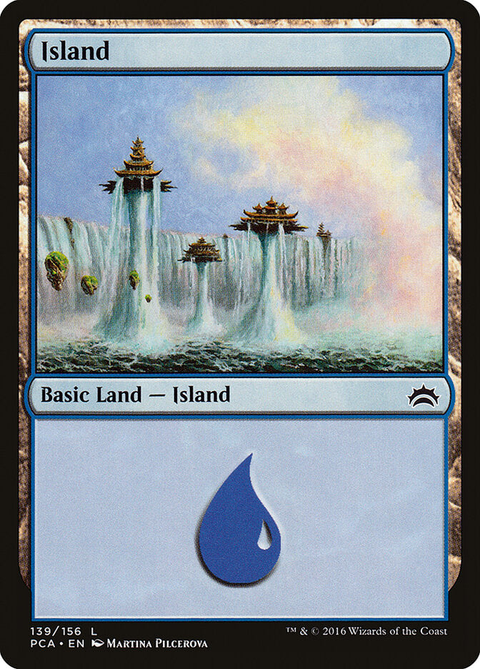 Island (139) - Planechase Anthology (PCA)