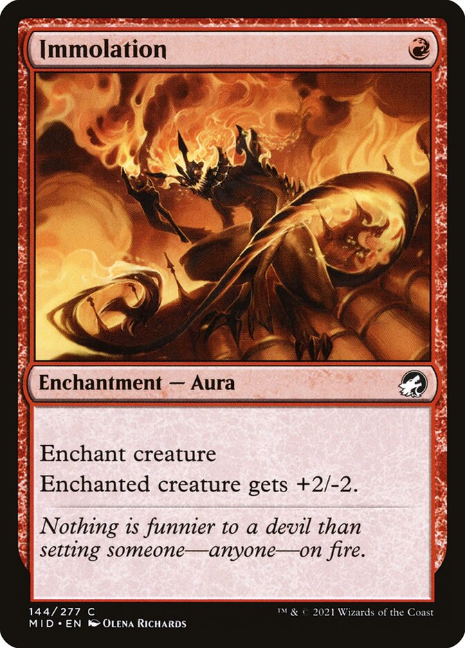 Immolation (144) - Innistrad: Midnight Hunt (MID)