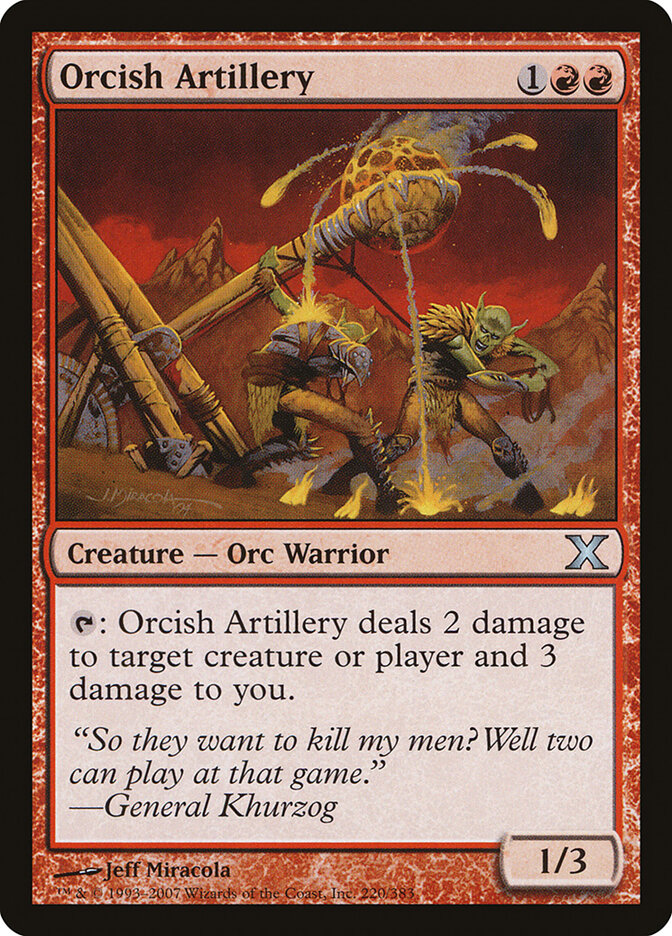 Orcish Artillery (220) - Tenth Edition (10E)