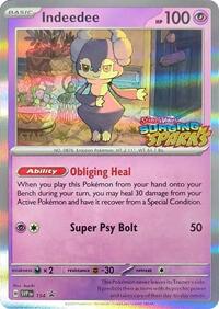 Indeedee - 154 (Staff) (154) - SV: Scarlet & Violet Promo Cards (SVP)