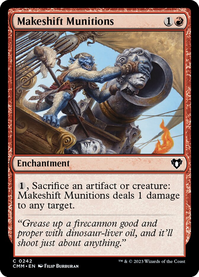 Makeshift Munitions (242) - Commander Masters (CMM)