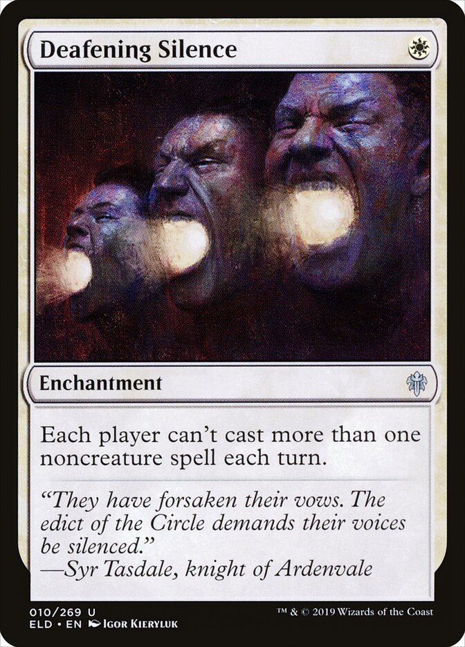Deafening Silence (10) - Throne of Eldraine (ELD)
