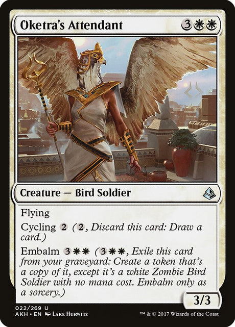 Oketra's Attendant (22) - Amonkhet (AKH)