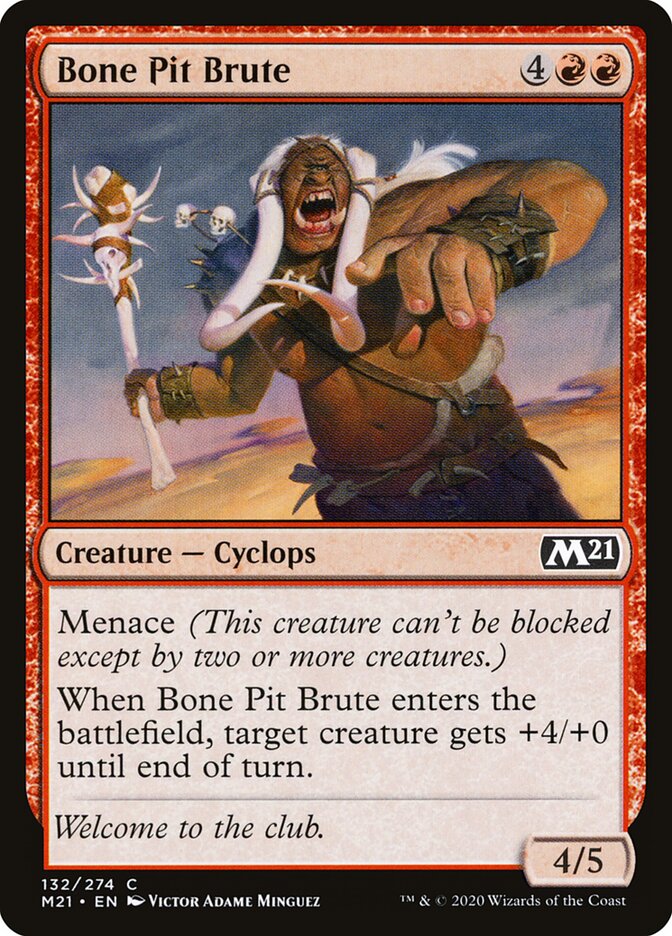 Bone Pit Brute (132) - Core Set 2021 (M21)