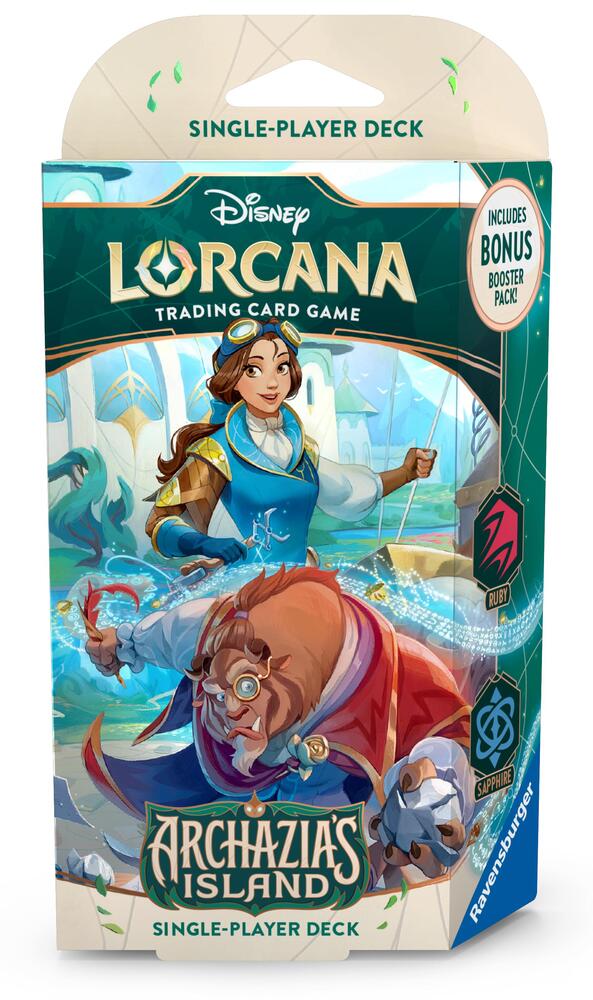 Disney Lorcana: Archazia's Island Starter Deck (Ruby & Sapphire) - Archazia’s Island (7)