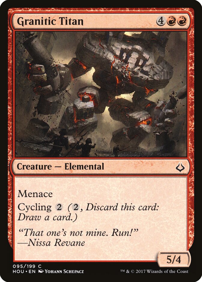 Granitic Titan (95) - Hour of Devastation (HOU)