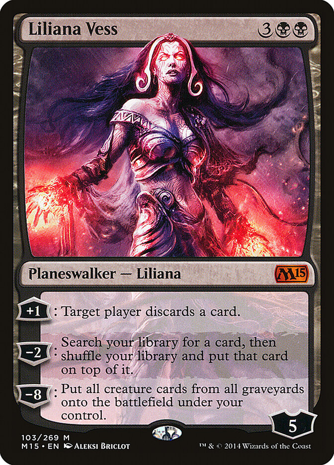 Liliana Vess (103) - Magic 2015 (M15)
