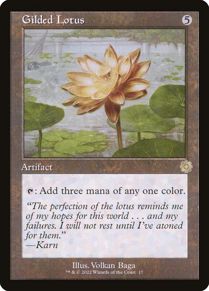 Gilded Lotus (17) - The Brothers' War Retro Artifacts (BRR)