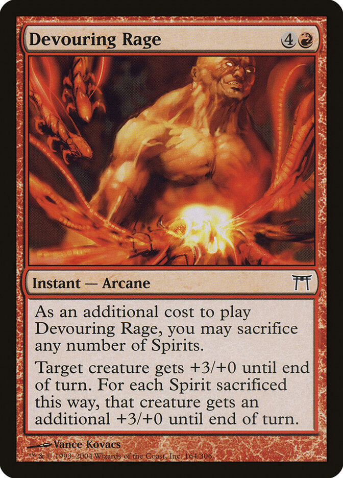 Devouring Rage (164) - Champions of Kamigawa (CHK)