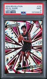 2024 Panini Revolution #102 Kel'El Ware Lightning PSA 9