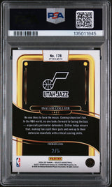 2024 Panini Select #178 Isaiah Collier Green Disco PSA 10
