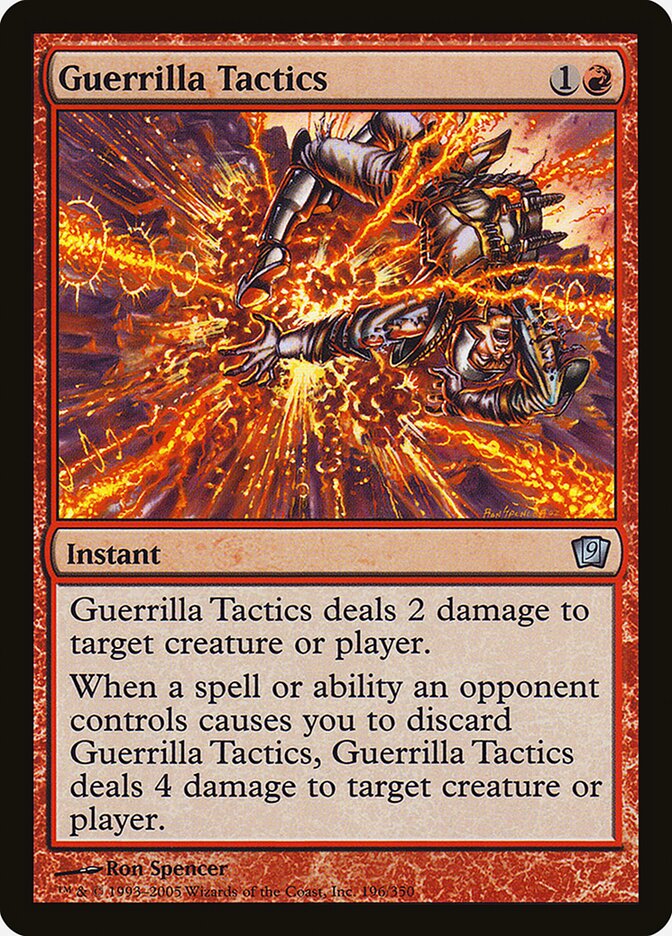 Guerrilla Tactics (196) - Ninth Edition (9ED)