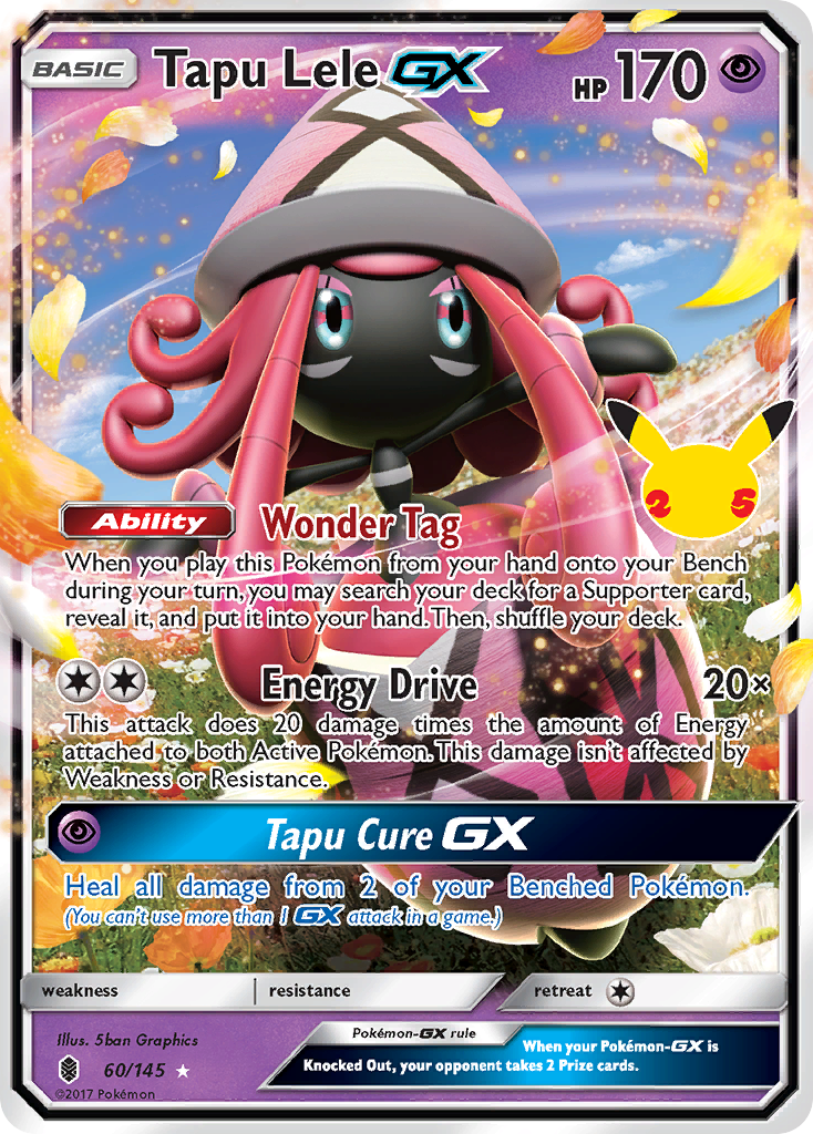 Tapu Lele-GX (60/25) - [Holo Foil] Celebrations: Classic Collection (CEL)