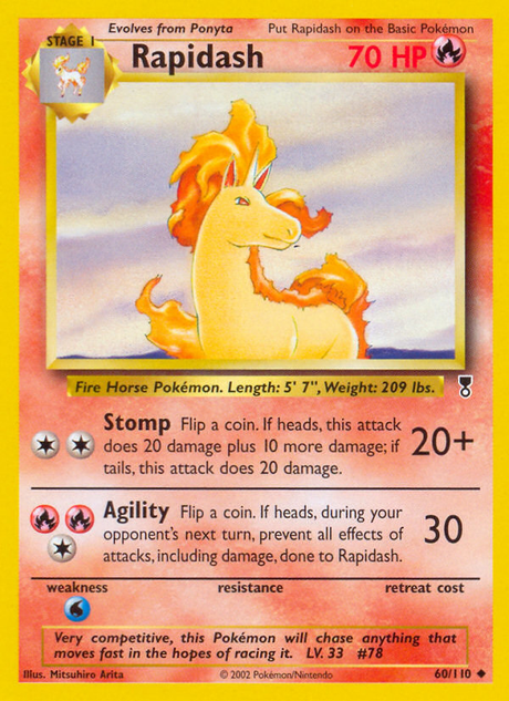 Rapidash (60/110) - Legendary Collection (LC)