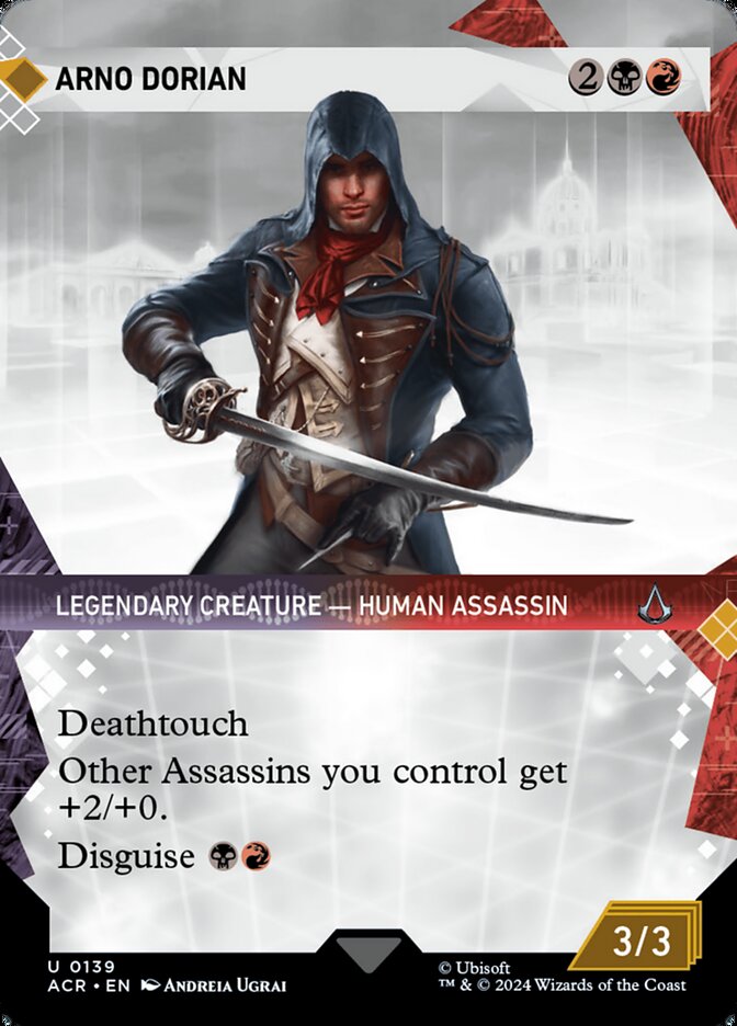 Arno Dorian - [Foil, Showcase] Assassin's Creed (ACR)