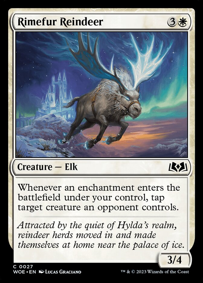Rimefur Reindeer (27) - Wilds of Eldraine (WOE)