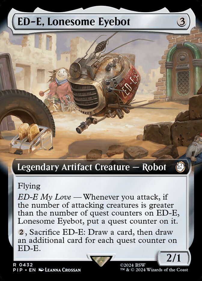 ED-E, Lonesome Eyebot - [Extended Art] Fallout (PIP)