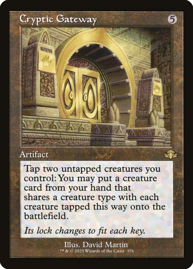Cryptic Gateway (376) - Dominaria Remastered (DMR)