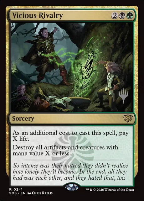 Vicious Rivalry (241p) - Secrets of Strixhaven Promos (PSOS)