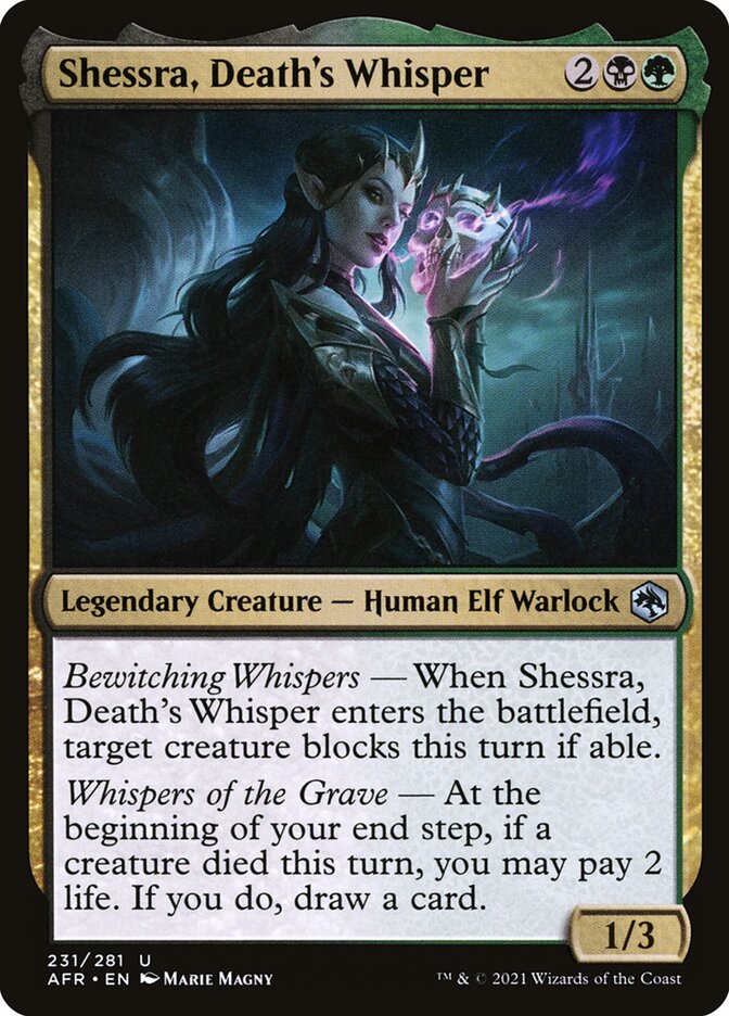 Shessra, Death's Whisper (231) - Adventures in the Forgotten Realms (AFR)