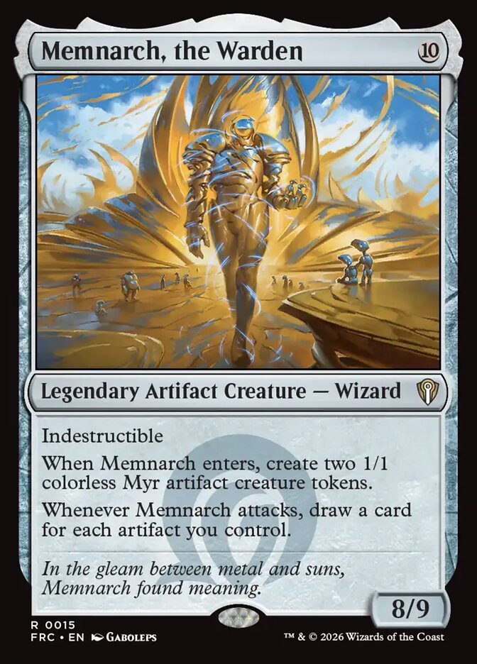 Memnarch, the Warden (15) - Reality Fracture Commander (FRC)