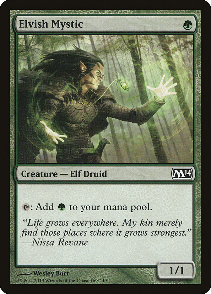 Elvish Mystic (169) - Magic 2014 (M14)