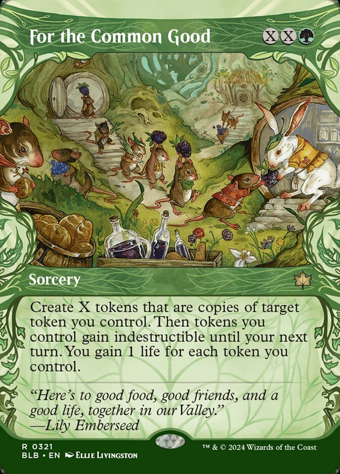 For the Common Good - [Foil, Showcase] Bloomburrow (BLB)