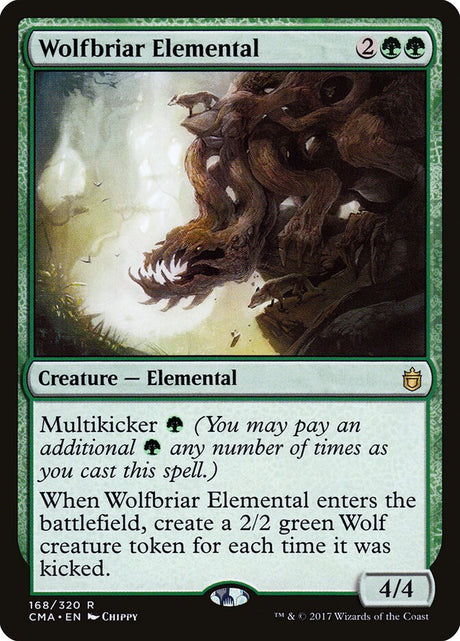 Wolfbriar Elemental (168) - Commander Anthology (CMA)