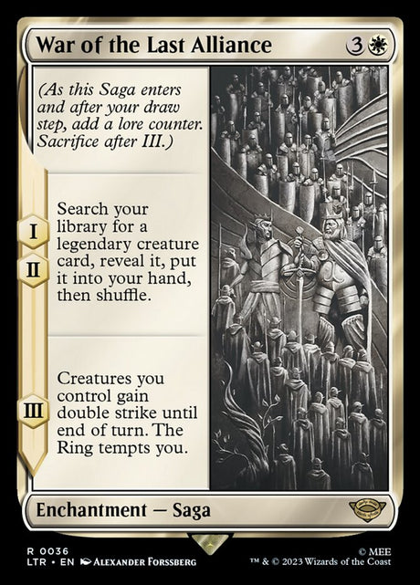 War of the Last Alliance (36) - The Lord of the Rings: Tales of Middle-earth (LTR)