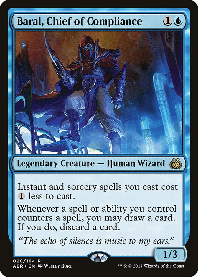 Baral, Chief of Compliance (28) - Aether Revolt (AER)