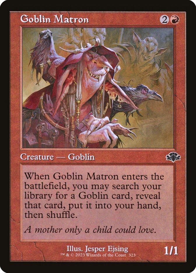 Goblin Matron (323) - Dominaria Remastered (DMR)