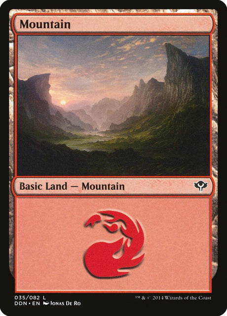 Mountain (35) - Duel Decks: Speed vs. Cunning (DDN)