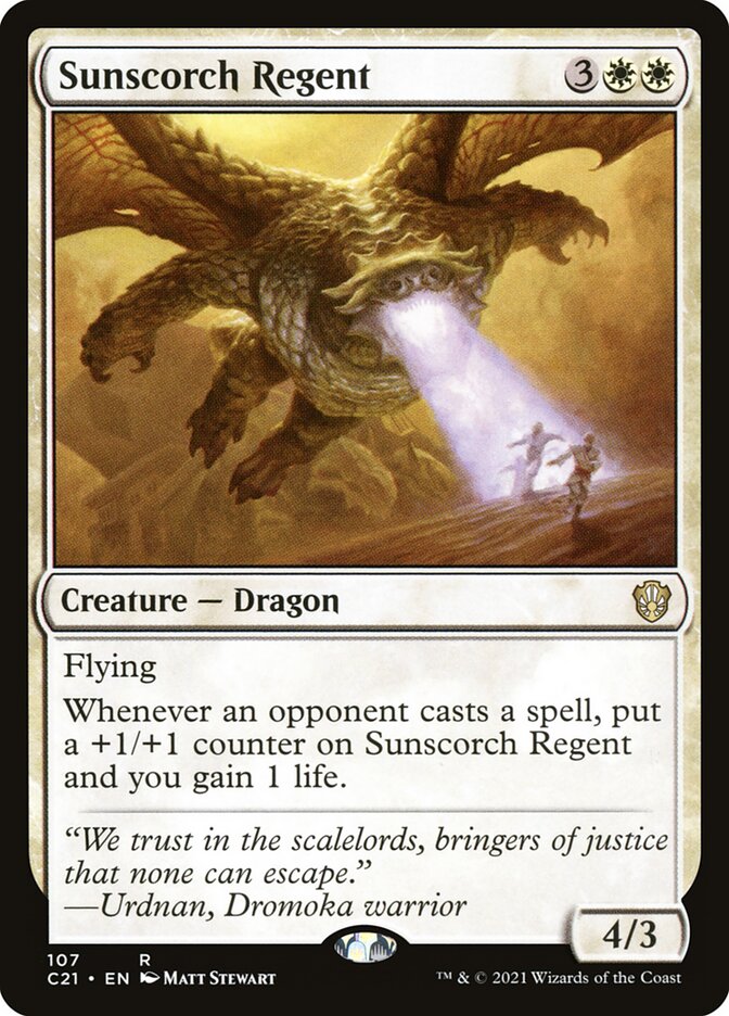 Sunscorch Regent (107) - Commander 2021 (C21)