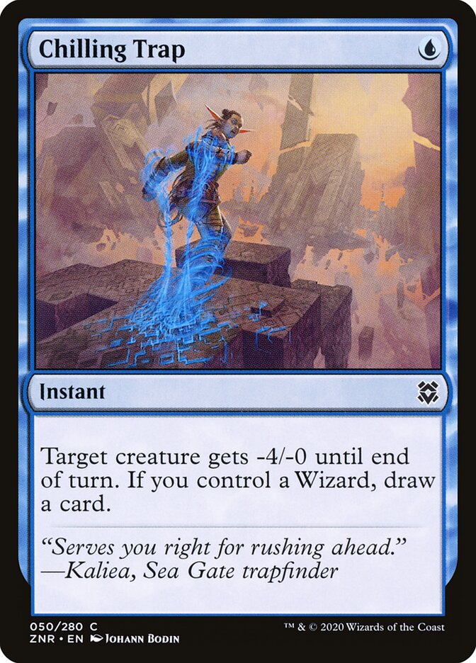 Chilling Trap (50) - Zendikar Rising (ZNR)