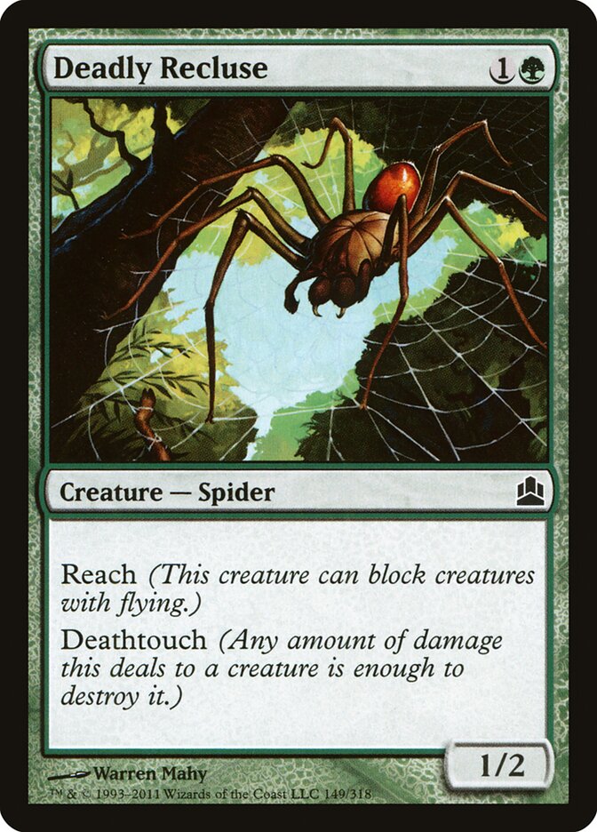 Deadly Recluse (149) - Commander 2011 (CMD)