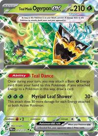 Teal Mask Ogerpon ex (12) - SV: Prismatic Evolutions (PRE)