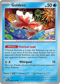 Goldeen (20) - SV: Prismatic Evolutions (PRE)
