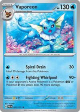 Vaporeon (22) - SV: Prismatic Evolutions (PRE)