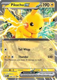 Pikachu ex (28) - SV: Prismatic Evolutions (PRE)