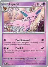 Espeon (33) - SV: Prismatic Evolutions (PRE)