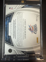 2024-25 Panini Immaculate Chet Holmgren Clutch Time Auto /99