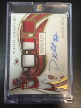 2020 Immaculate Dante Hall Players Collection Auto /75