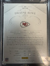 2014 National Treasures Dwayne Bowe Materials Signatures Laundry Tag Red 1/1