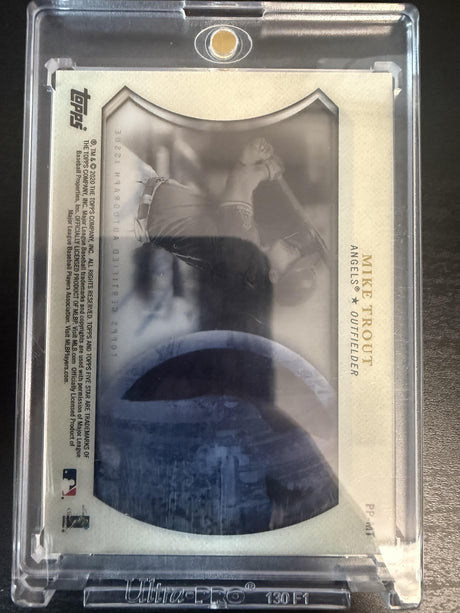 2020 Topps Five Star Mike Trout Pentamerous Penmanship Auto Orange /3
